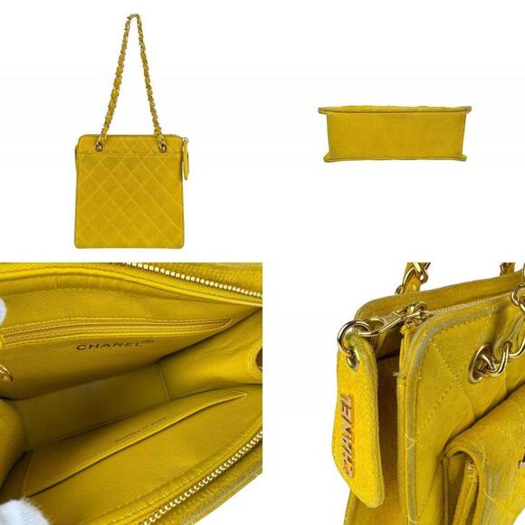 CHANEL Yellow Shoulder Bag - Picture 3 of 5